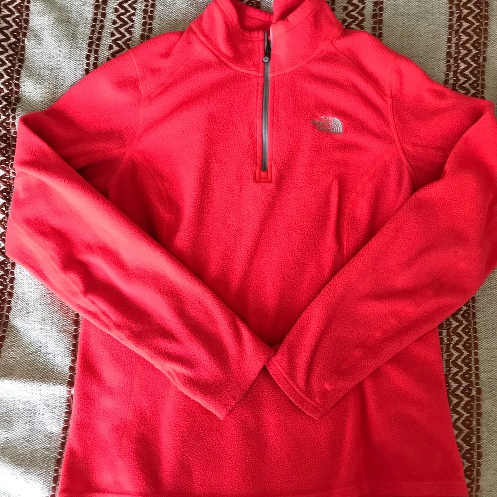 North face fleece quart zip!